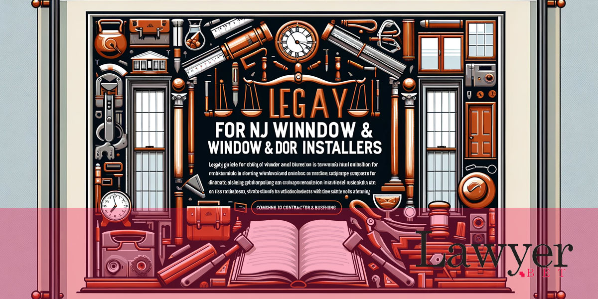 You are currently viewing Enhance Your Window and Door Installation Business with Legal Guidance in NJ